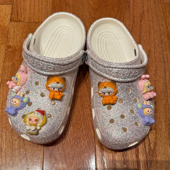 CROCS White Sole Clogs - Picture 1 of 5